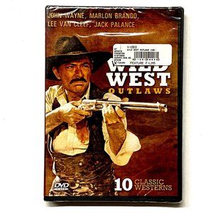 Wild West Outlaws: 10 Classic Westerns (DVD) Sealed